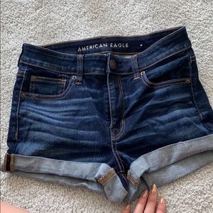 American eagle next level denim short shorts